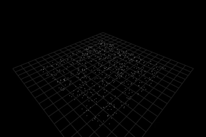 basics-attribute-from-noise cooked in the editor: write an attribute from a noise field — 600 points