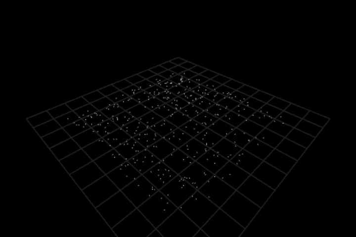 basics-attribute-remap cooked in the editor: rescale an attribute to a new range — 400 points