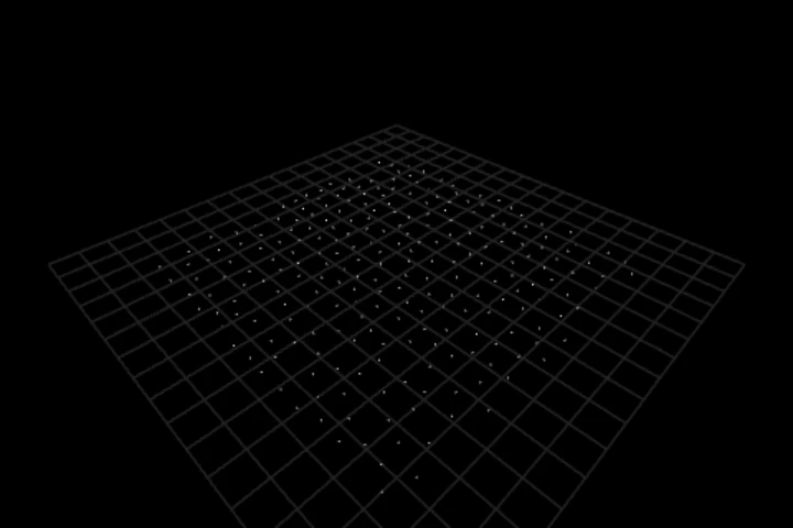basics-even-spacing cooked in the editor: enforce a minimum distance between points — 248 points