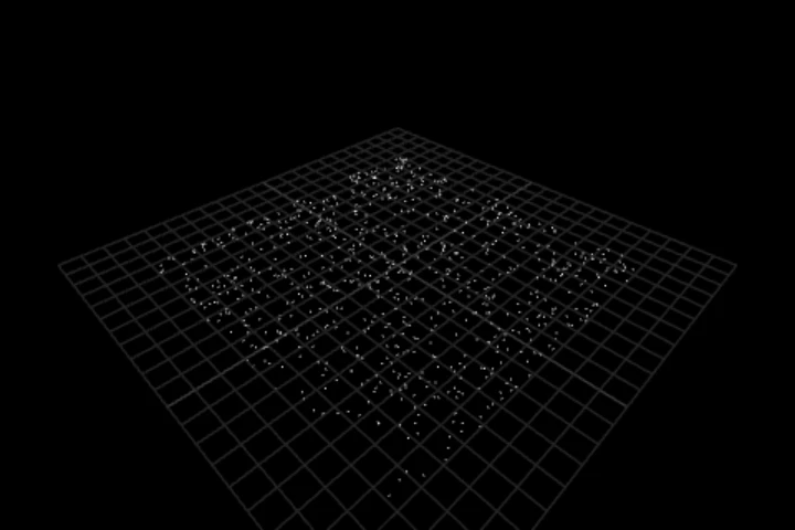 basics-filter-by-density cooked in the editor: thin a cloud by the density attribute — 769 points