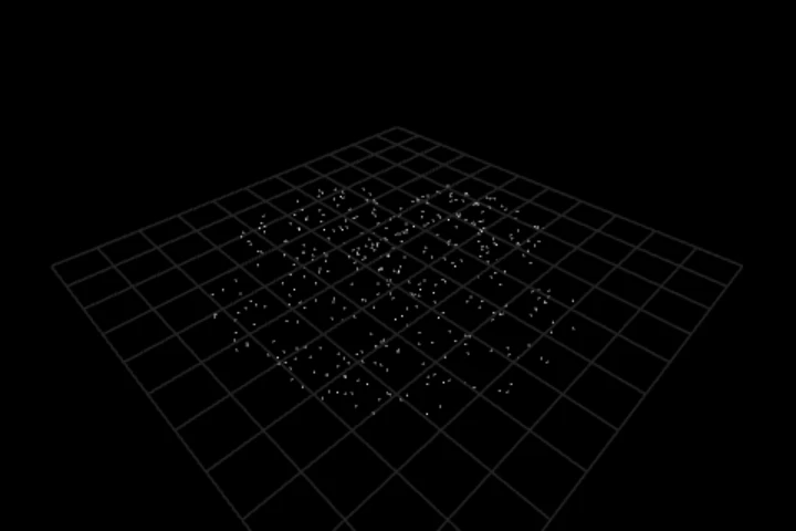 basics-filter-by-expression cooked in the editor: keep points with a predicate expression — 391 points