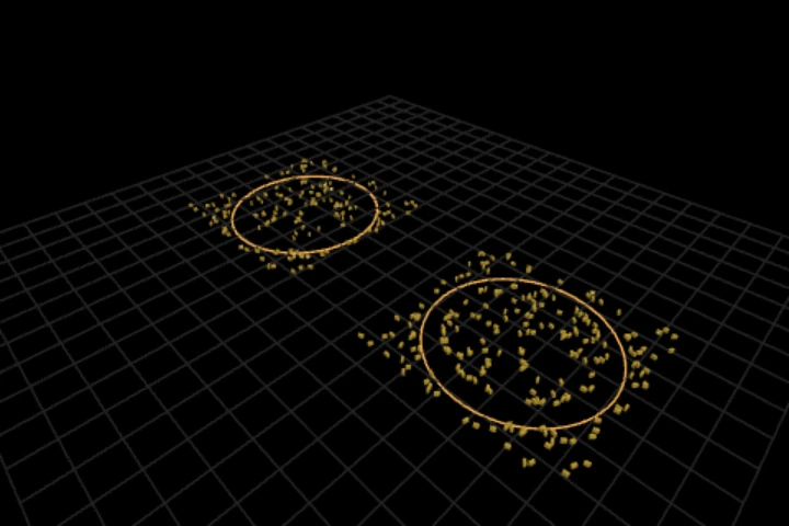 basics-sightline-cull cooked in the editor: clear a line of sight by moving the props, not by deleting them — 110 points, 371 instances
